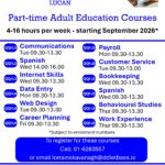 BTEI part-time courses in Lucan from September 2026.